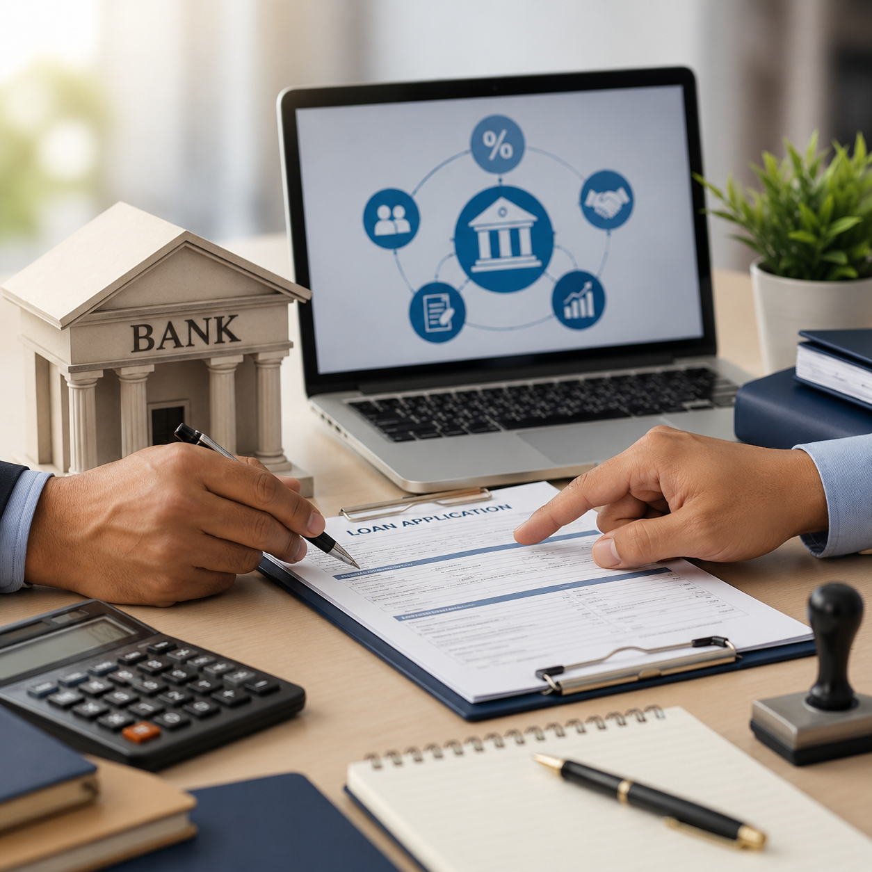 Banking and Loan Processing in mehsana